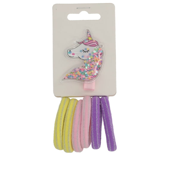 Unicorno Beakclip Con Lacci Per Capelli – Rosa