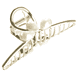 Clip In Metallo Con Tre Grandi Perle - oro