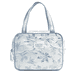 Kosmetiktasche mit Griff  - Blue Brocade