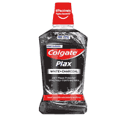 Plax White + Charcoal Mouthwash