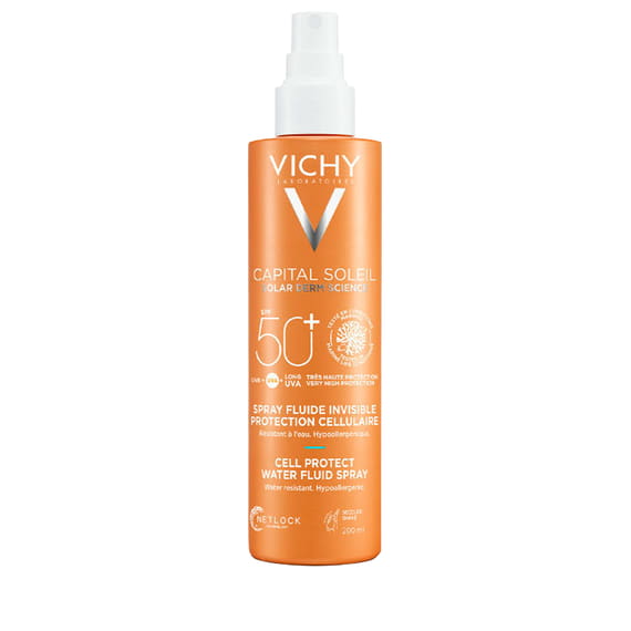 Spray fluide protection cellulaire SPF50+