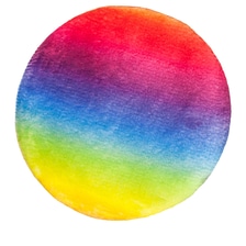 Ultra Soft Reusable Rainbow Pads