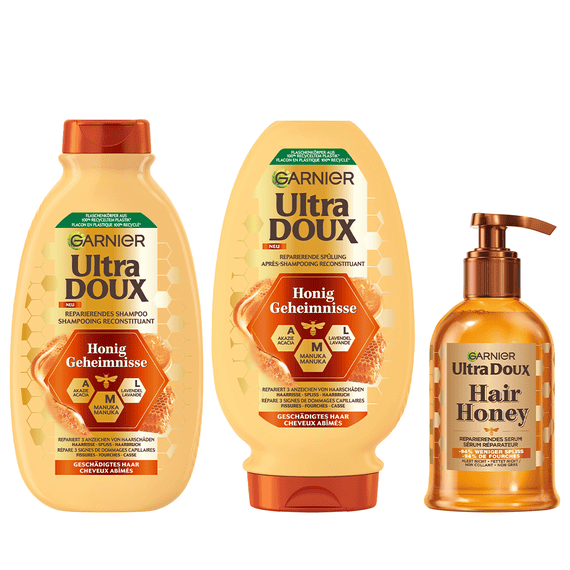 Honey Secrets Routine For Damaged Hair