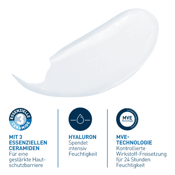 Feuchtigkeitslotion für trockene Gesichts- und Körperhaut