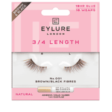 Eyelashes 3/4 Length 001 – Brown/Black