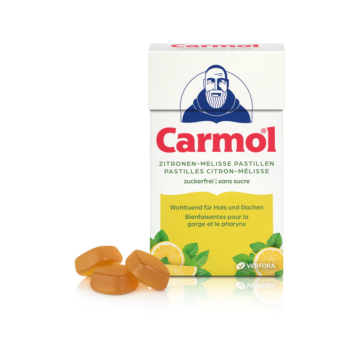 Carmol • Zitronen-Melisse Pastillen 45 g • haar-shop.ch