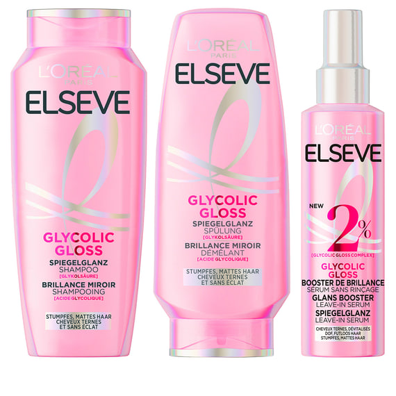 L'Oréal Paris • Glycolic Gloss Set for Instant Shine •