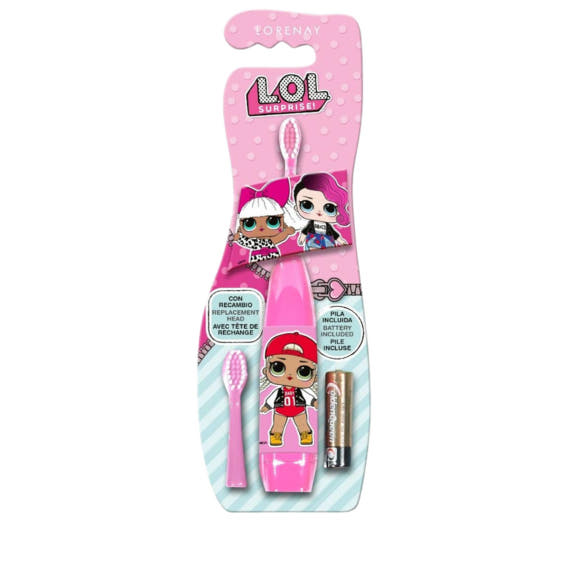 Electric Toothbrush with Replacement Head & Battery