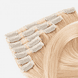 Full Head Extensions 50/55 cm - 1004, Ultra Light Platinum Blond
