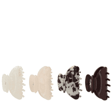 Pince À Cheveux 4 pcs – Dark