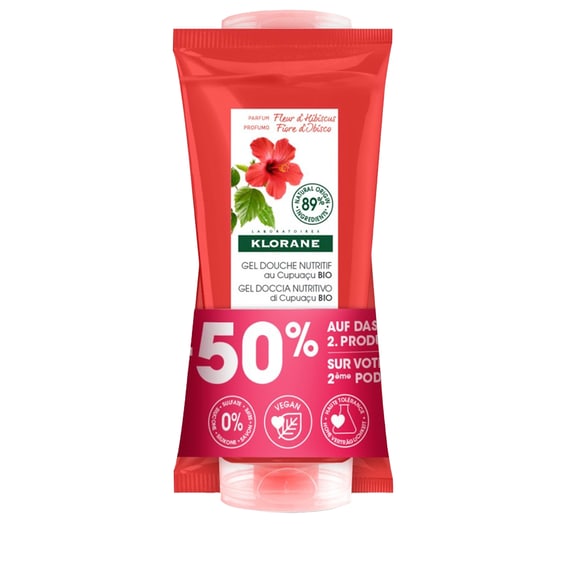 Hibiskusblüte Duo Duschgel