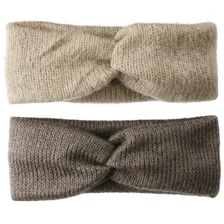 Cerchietto In Maglia - grigio & sabbia
