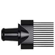 Comb attachment with wide teeth black
