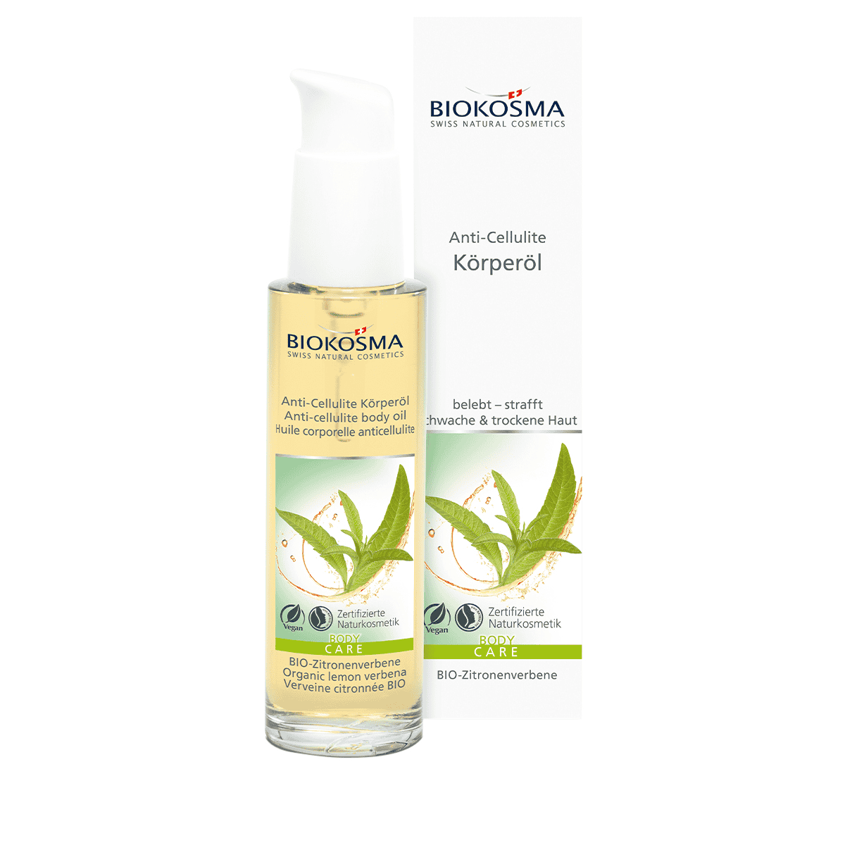 Anti-Cellulite Body Oil Organic Lemon Verbena