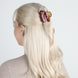 Hair Clip With Curved Acrylic Plate