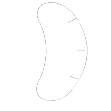 Pads pour yeux Sensitiv 10 paires