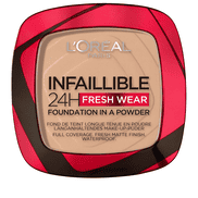 Infaillible 24H Fresh Wear Make-Up-Polvere 130 True Beige