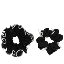 Scrunchie Set - Schwarz