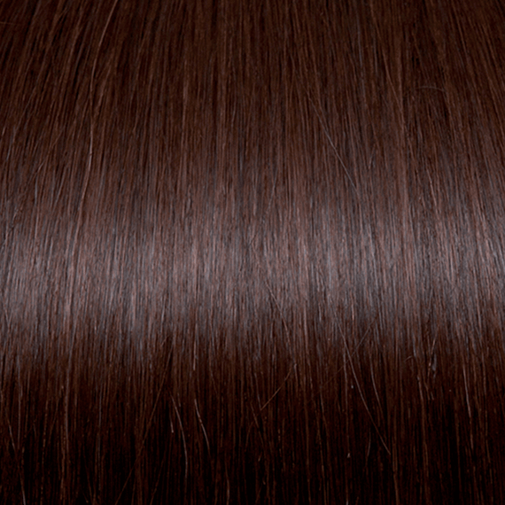 Keratin Hair Extensions 30/35 cm - 32, mahogany brown