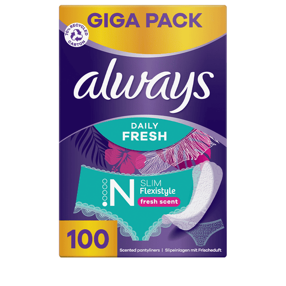 Salvaslip Flexistyle Slim Fresh Scent Giga Pack - 100 Pz.