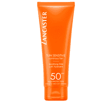 UPC_3614224084028.Lancaster_SunSensitiveSoothingMilkSPF50125ml_Packshot_PI_2