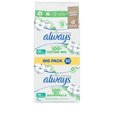 Binden Normal mit Flügeln Big Pack - 22 Stk.