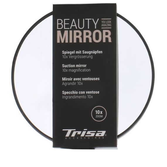 Miroir avec Ventouses - noir, x10