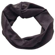elastico per capelli, nero, lunghezza 10 cm
