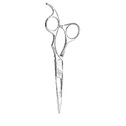SilkCut hair cutting scissors 5.75'' RH