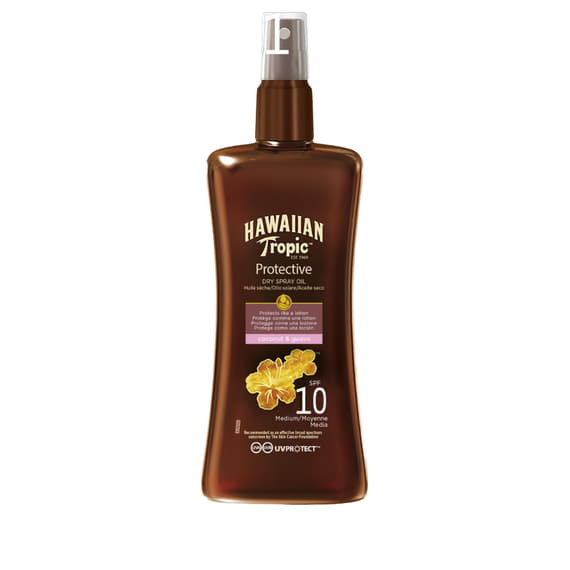 Glowing Protection Dry Spray Oil SPF10