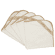 Feine Gesichtstücher Beige 5er Set