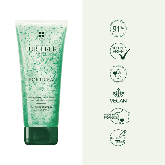 Forticea Shampooing énergisant - Force, Vigueur - Tous types de cheveux