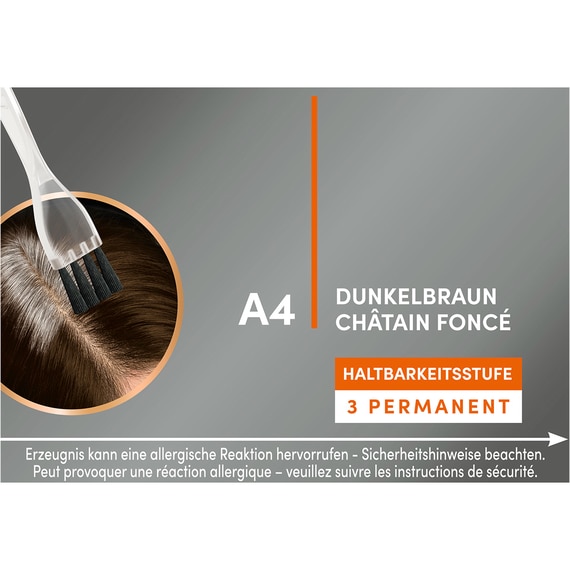 Dauerhafte Haarfarbe