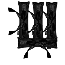 Pillow Ribbon Rollers - Black