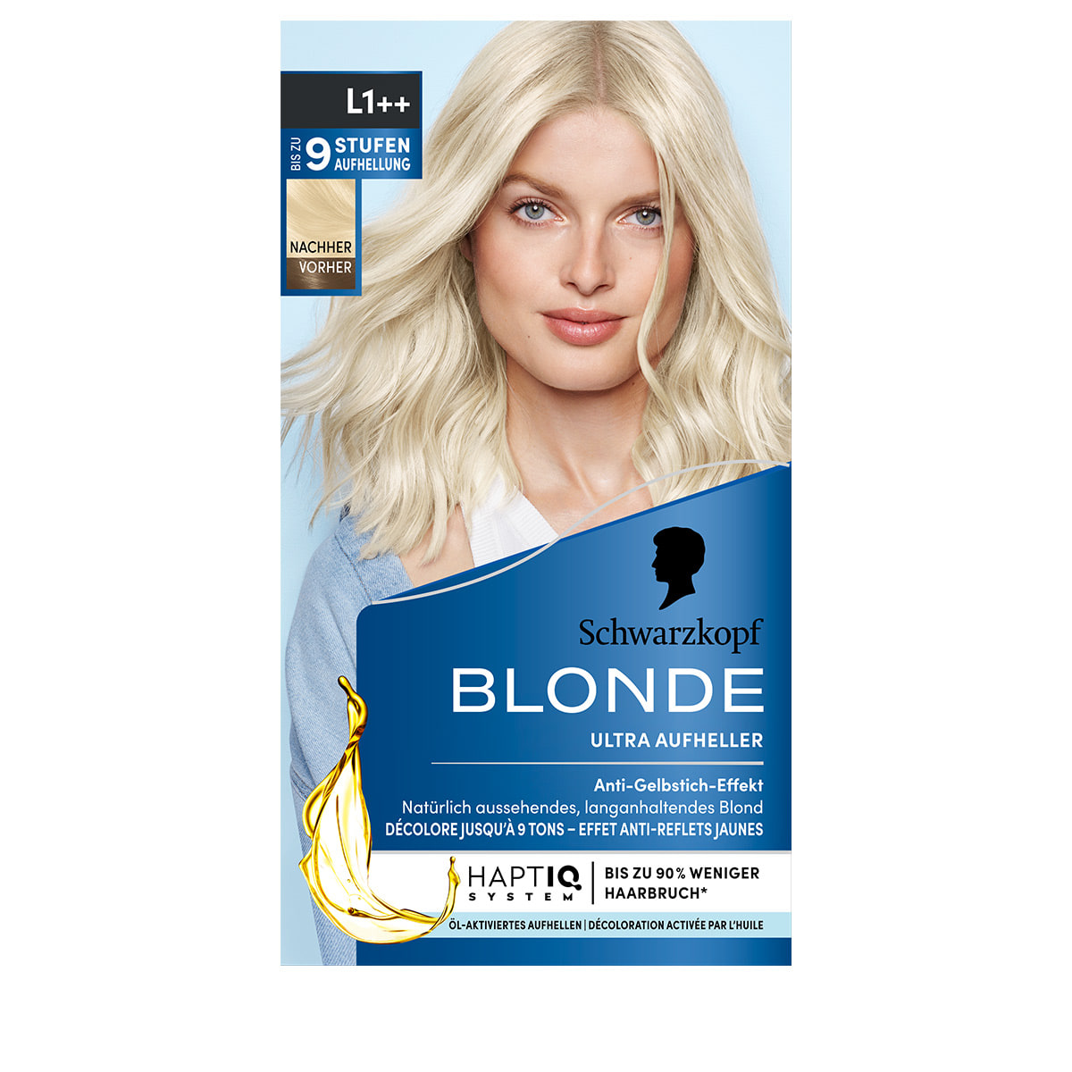 Schwarzkopf Blonde Aufheller Ld Haarentfärber Stufe 3 Ultra Aufheller