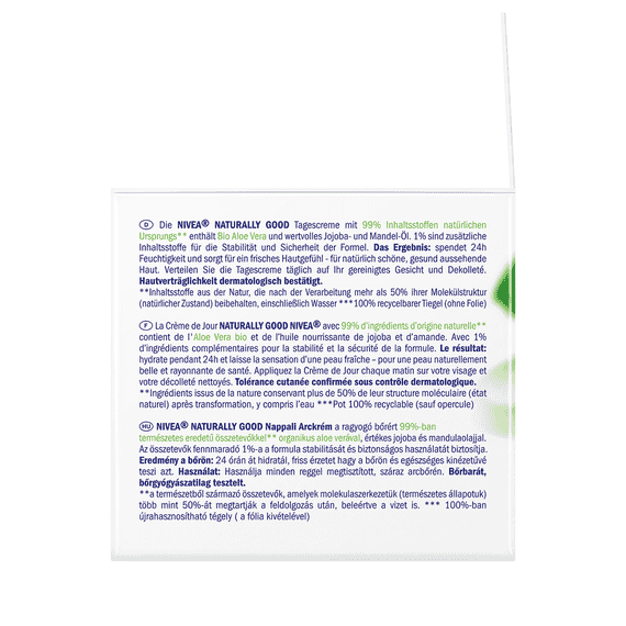 Naturally Good Aloe Vera Bio Crema Giorno