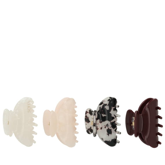 Pince À Cheveux 4 pcs – Dark