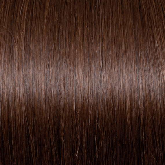 Keratin Hair Extensions 50/55 cm - 33, light mahogany brown