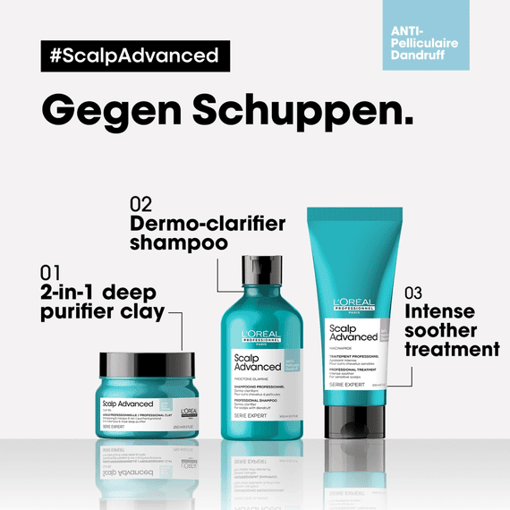 Scalp Advanced Anti-Dandruff Dermo-Clarifier Shampoo