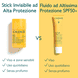Stick Invisibile Ad Alta Protezione SPF50