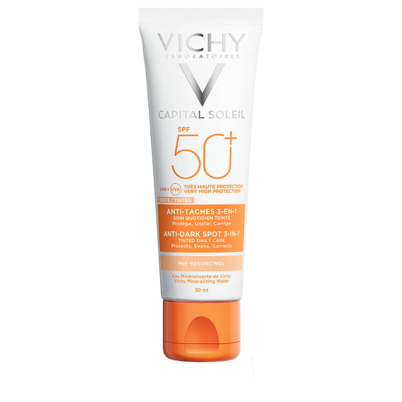 Crème anti-taches teinté 3en1 SPF50+