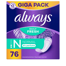 Slipeinlagen Normal ohne Duft Giga Pack - 76 Stk.