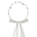 Delicate Silver Pearl Headband