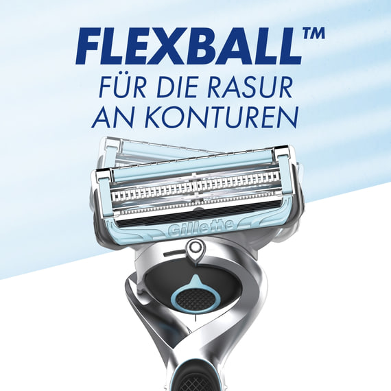 Sensitive Flexball Rasierapparat mit 1 Klinge