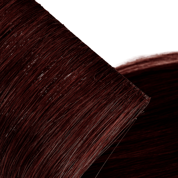 Clip-In Hair Extensions 50/55 cm - 530, deep dark red