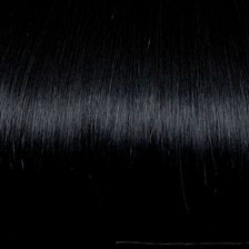 Keratin Hair Extensions 60/65 cm - 1B, black