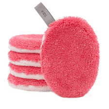 Tampons de lavage pour bébés et enfants Rose (lot de 5)