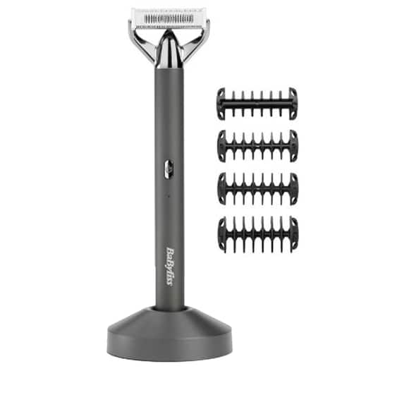 Compact Double Chin Shaver Chrome-plated Metal OT996E