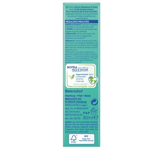 Derma Skin Clear Rebalance & Clear Serum