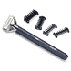 Tondeuse Barbe Compacte Double Bleu et Or OT992E